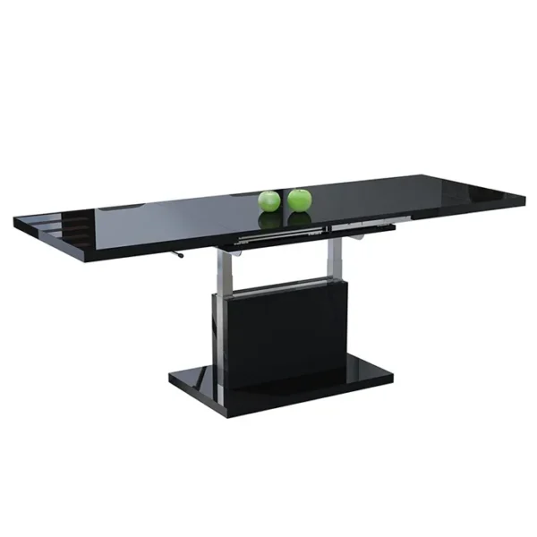 Multifunkcionalni Sto Aston Glossy Crni