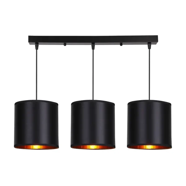 Candi Lux Viseća Lampa Crna 1 3x40W E27