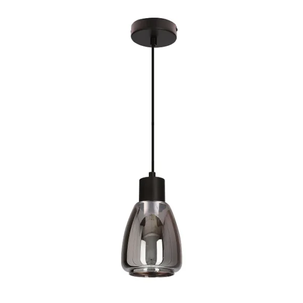 Moldo Viseća Lampa Crna 1x40W E27