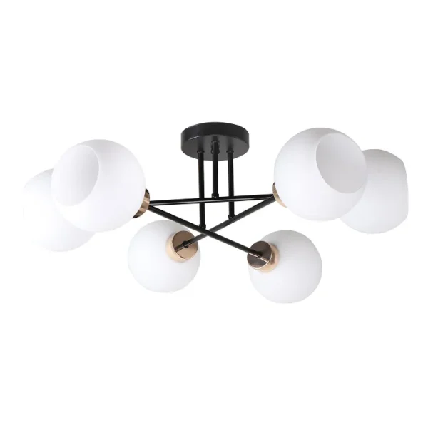 Amanda Luster Crno Zlatni 6x40 E27