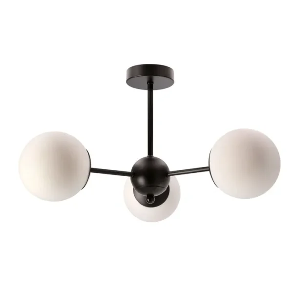 Calari Viseća Lampa Crna 3x40W E14