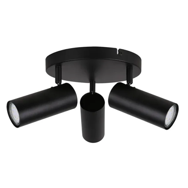 Colly Zidna Lampa Crna 3x15W GU10