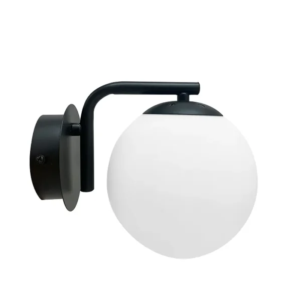 Amadeo Zidna Lampa Crna 1x40W E14