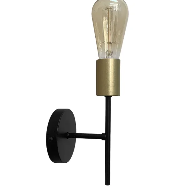 Crespilo Zidna Lampa Crna 1x40 E27