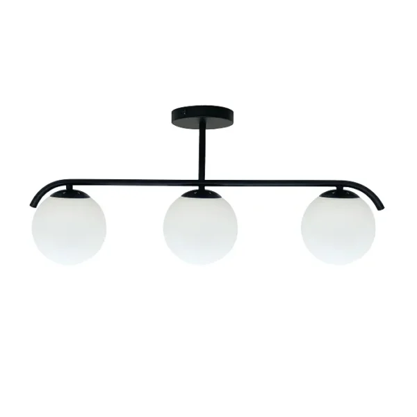 Amadeo Luster Crni 3x40W E14