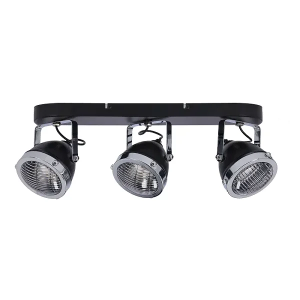 Crazy Plafonska Lampa Crna 3x15W GU10