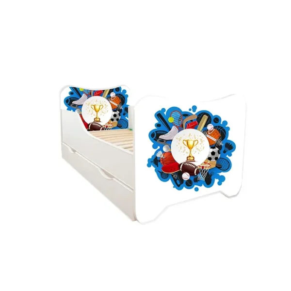 ABC Beds Dečiji Krevet sa Fiokom 160X80 cm Sport