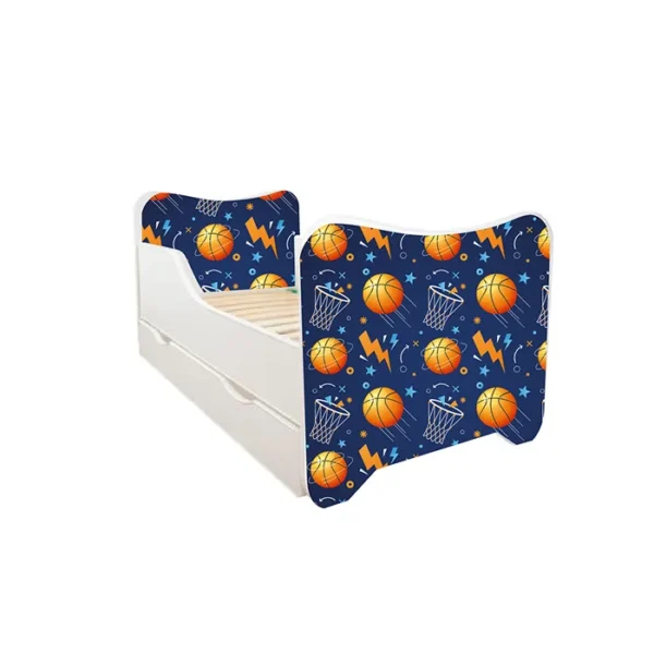 ABC Beds Dečiji Krevet sa Fiokom 160X80 cm Košarka