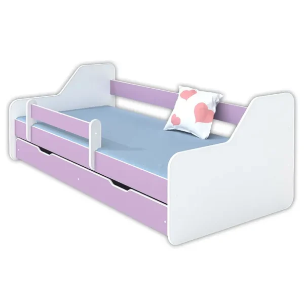 Krevet Sa Fiokom I Dušekom160X80 Dione Ljubicastii