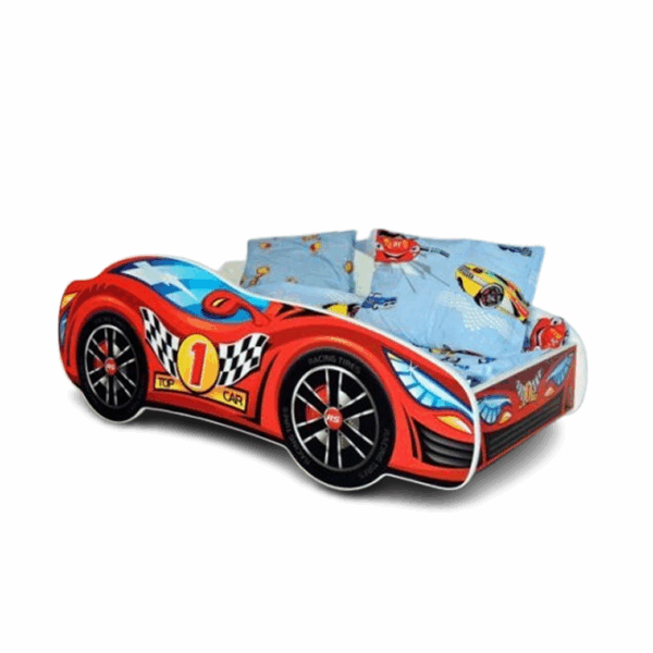 Dečiji Krevet 160X80Cm (Trkački Auto) Red