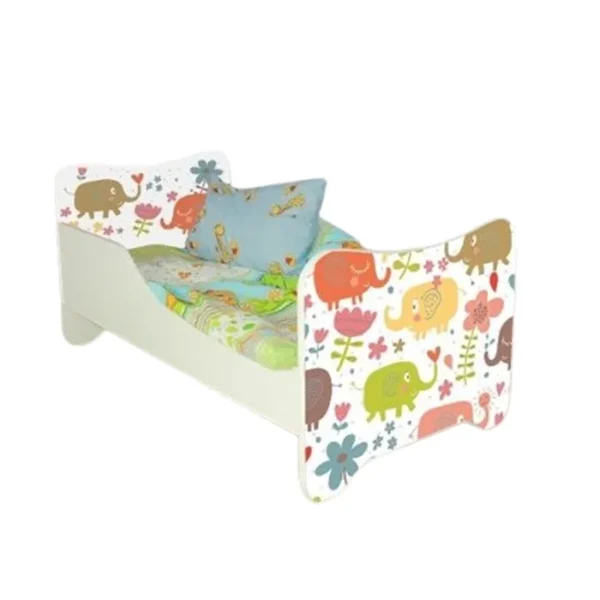Dečiji Krevet 140X70Cm Happy Kitty Small Elephant