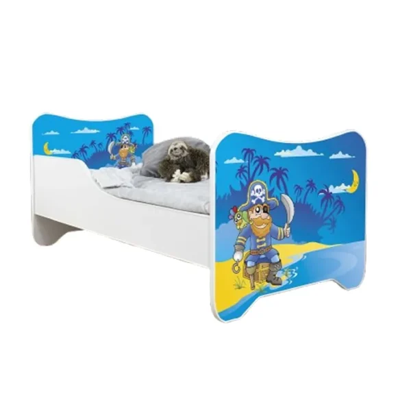Dečiji Krevet 140X70Cm Happy Kitty Old Pirate