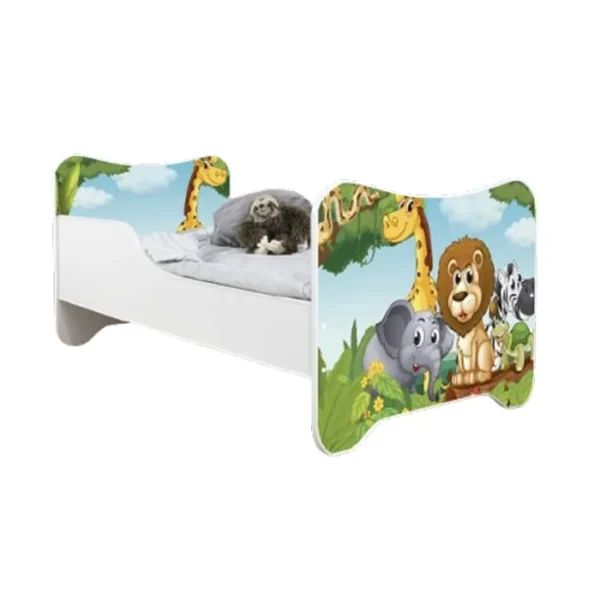 Dečiji Krevet 140X70Cm Happy Kitty Africa