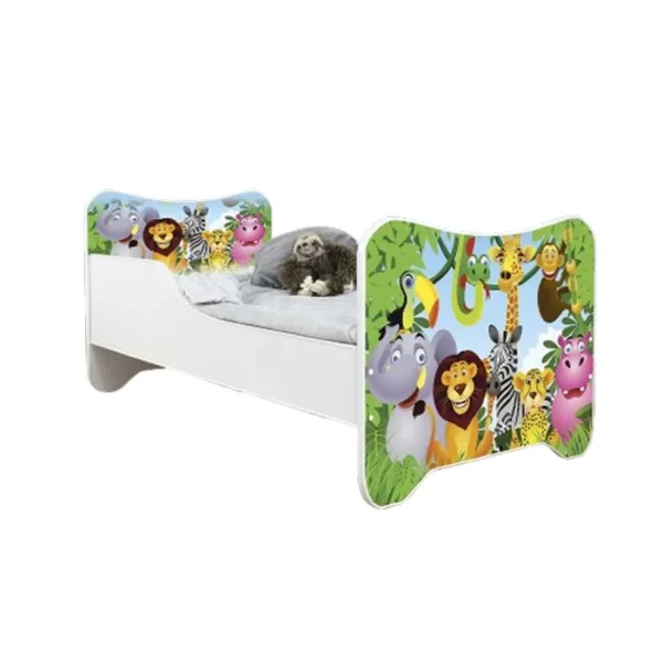 Dečiji Krevet 140X70Cm Happy Kitty Madagascar