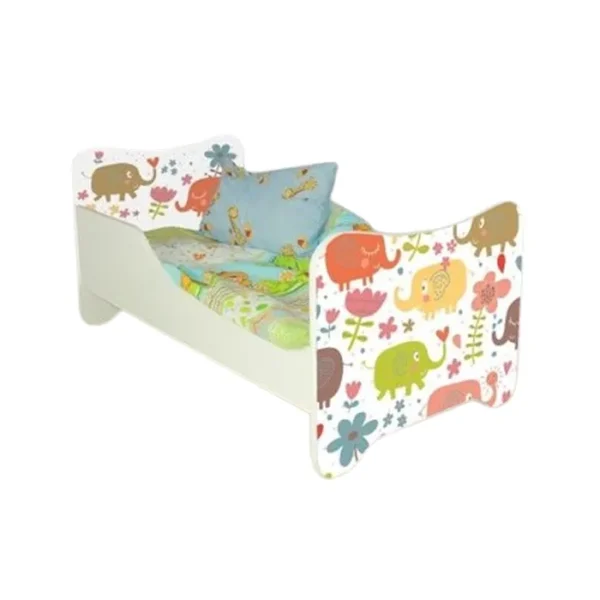 Dečiji Krevet 160X80Cm Happy Kitty Small Elephant