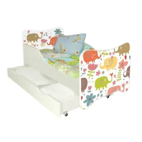 Dečiji Krevet 160X80Cm Happy Kitty + Fioka Small Elephant