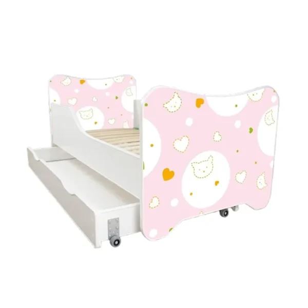 Dečiji Krevet 140X70Cm Happy Kitty + Fioka Kitty