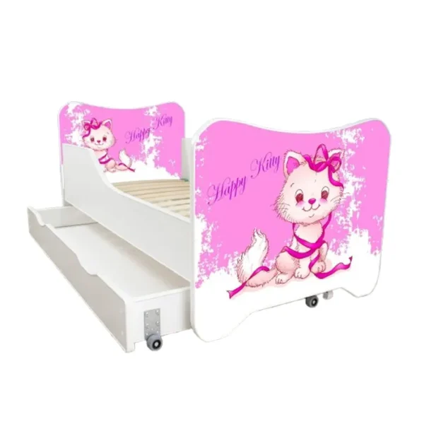 Dečiji Krevet 140X70Cm Happy Kitty + Fioka Happy Kitty