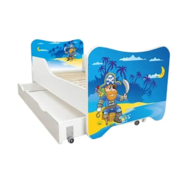 Dečiji Krevet 140X70Cm Happy Kitty + Fioka Old Pirate