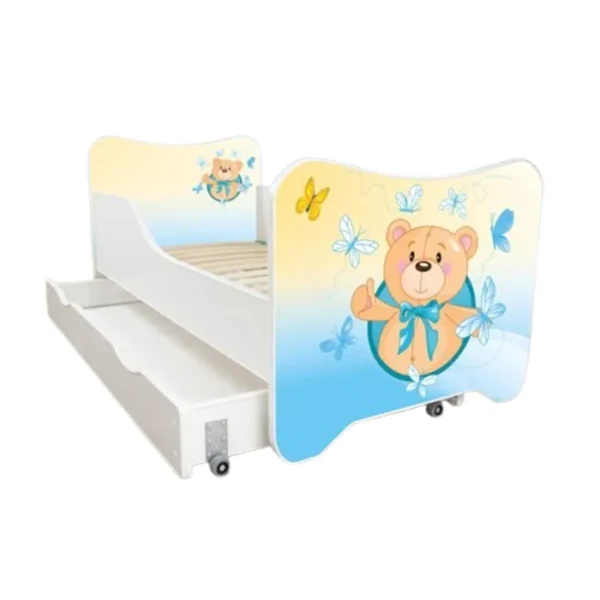 Dečiji Krevet 140X70Cm Happy Kitty + Fioka Small Teddy