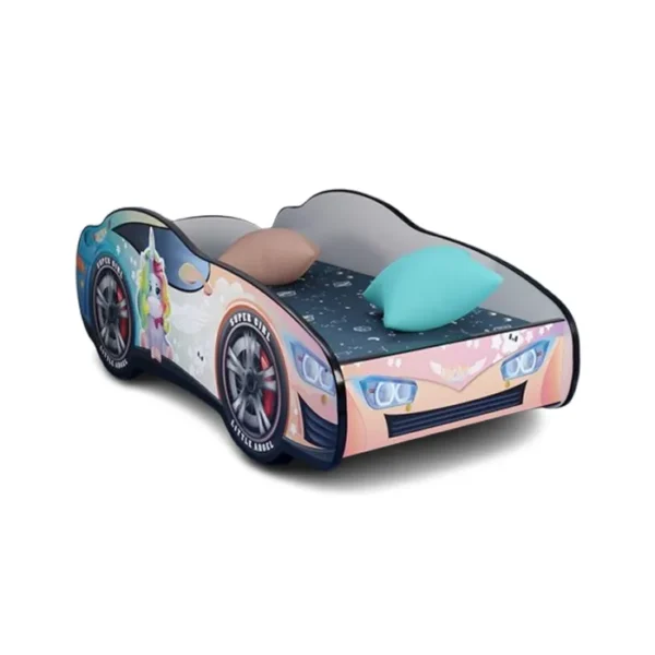 Dečiji Krevet 160X80Cm (Trkački Auto) Girl Unicorn