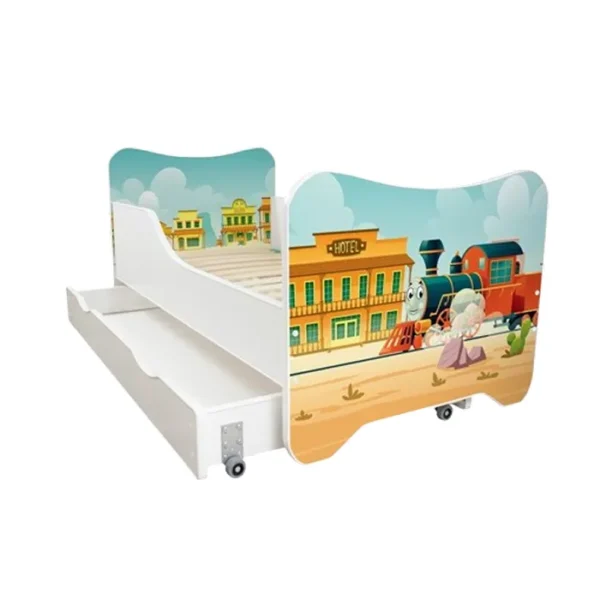 Dečiji Krevet 160X80Cm Happy Kitty + Fioka Tomas