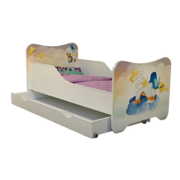 Dečiji Krevet 160X80Cm Happy Kitty + Fioka Lucky Duck
