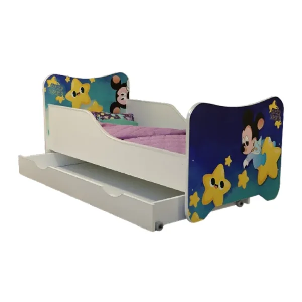 Dečiji Krevet 160X80Cm Happy Kitty + Fioka Lucky Mickey