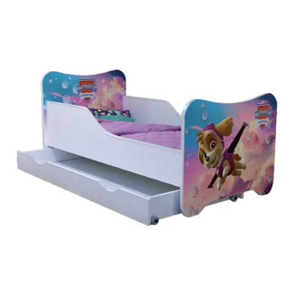 Dečiji Krevet 160X80Cm Happy Kitty Sky + Fioka