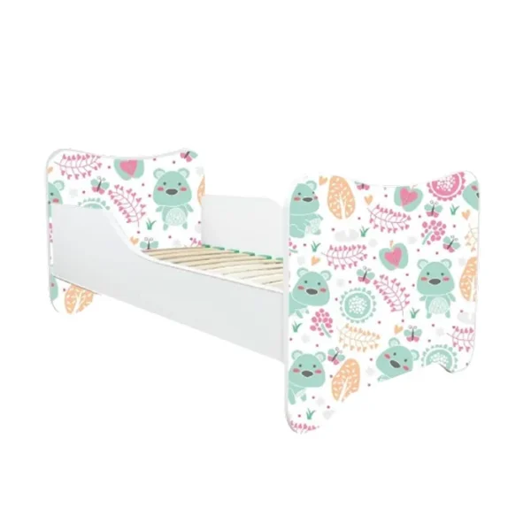 ABC Beds Dečiji Krevet 160X80 cm Medvedići Tirkiz