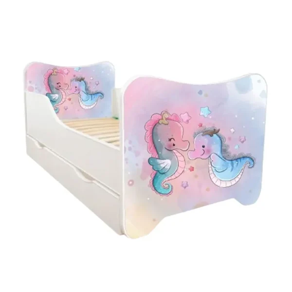 ABC Beds Dečiji Krevet sa Fiokom 160X80 cm Mina i Maša