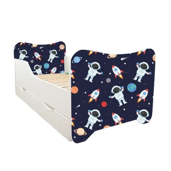 ABC Beds Dečiji Krevet sa Fiokom 160X80 cm Astronaut u Svemiru