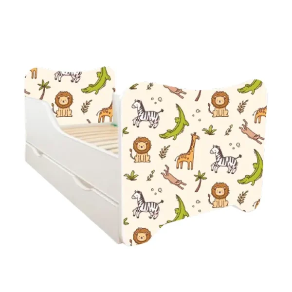 ABC Beds Dečiji Krevet sa Fiokom 160X80 cm Mini Safari