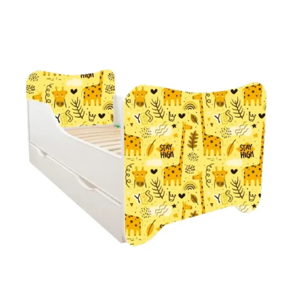 ABC Beds Dečiji Krevet sa Fiokom 160X80 cm Žirafica