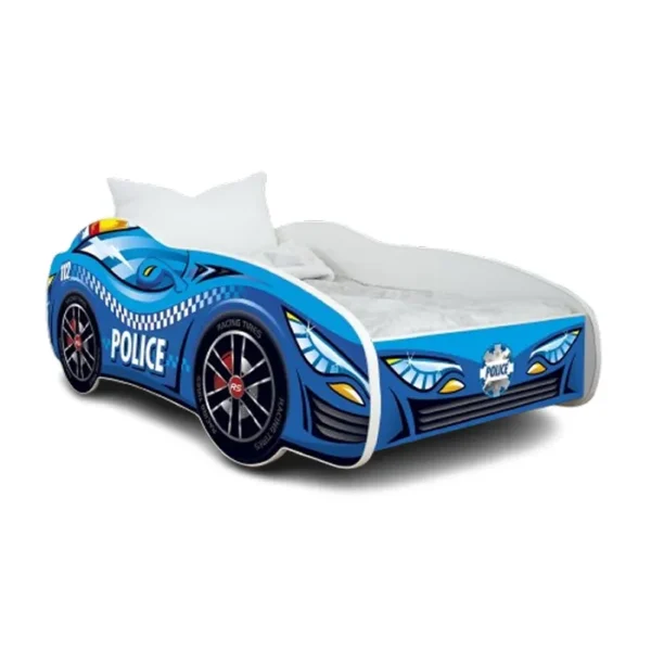Dečiji Krevet 140X70Cm (Trkački Auto) Police