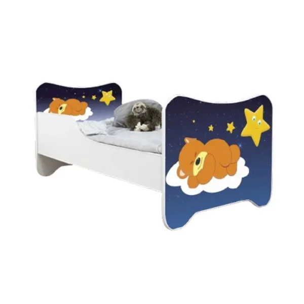 Dečiji Krevet 140X70Cm Happy Kitty Sleeping Teddy