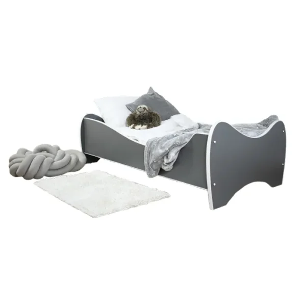 Dečiji Krevet 140X70Cm Midi Pastel Dark Gray
