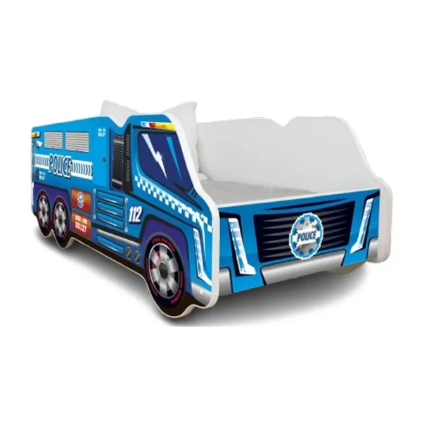 Dečiji Krevet 140X70Cm Truck Police