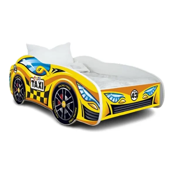 Dečiji Krevet 160X80Cm (Trkački Auto) Taxi