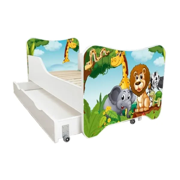 Dečiji Krevet 160X80Cm Happy Kitty + Fioka Africa