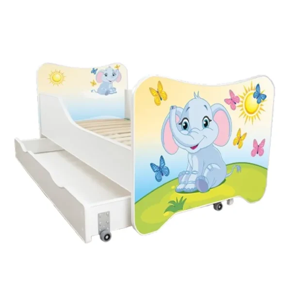 Dečiji Krevet 160X80Cm Happy Kitty + Fioka Little Elephant