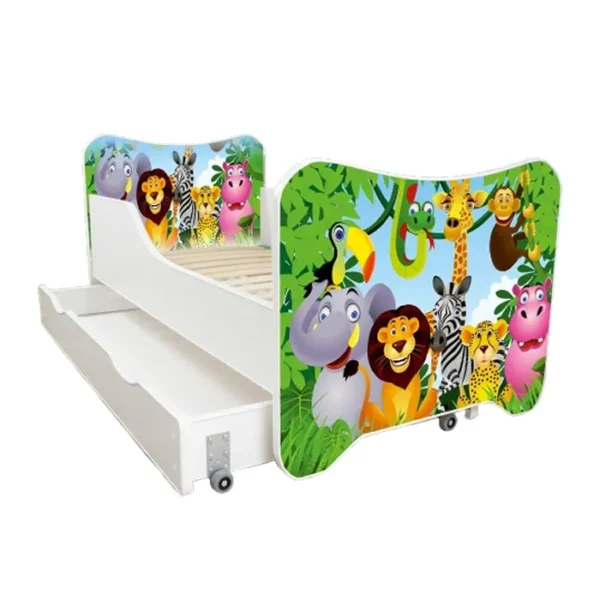 Dečiji Krevet 160X80Cm Happy Kitty + Fioka Madagascar