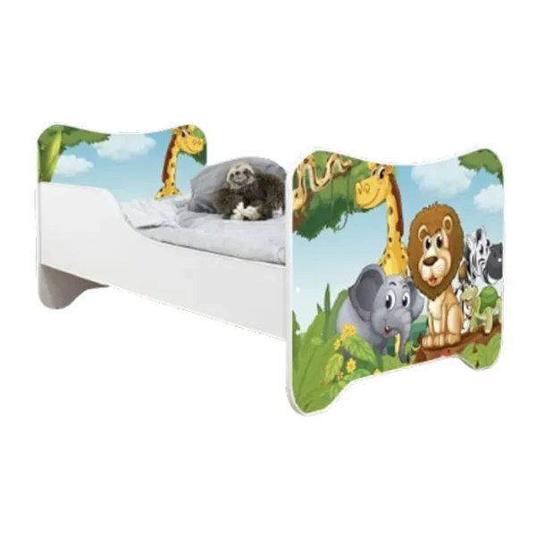 Dečiji Krevet 160X80Cm Happy Kitty Africa