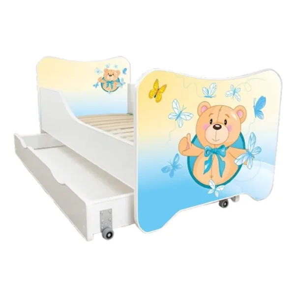 Dečiji Krevet 160X80Cm Happy Kitty + Fioka Small Teddy