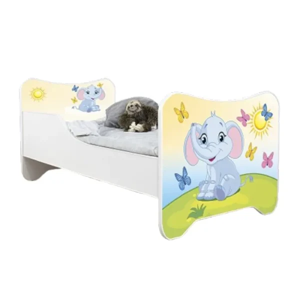 Dečiji Krevet 160X80Cm Happy Kitty Little Elephant