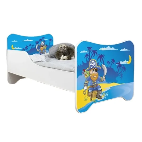 Dečiji Krevet 160X80Cm Happy Kitty Old Pirate
