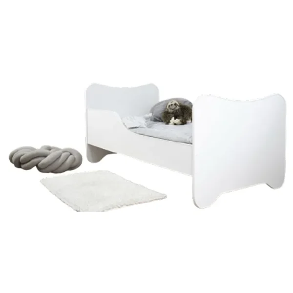 Dečiji Krevet 160X80Cm Happy Kitty White