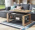 Klub sto NUO Hrast Artisan Antracit – dimenzije i mere
