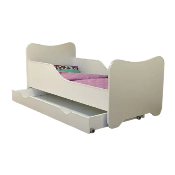 Dečiji Krevet 160X80Cm Happy Kitty + Fioka White